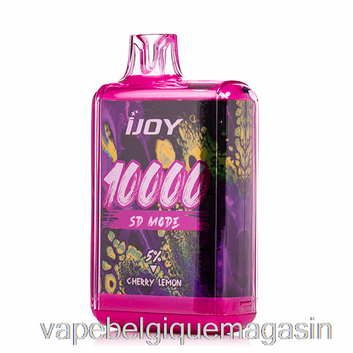 Vape Jetable Ijoy Bar Sd10000 Jetable Cerise Citron